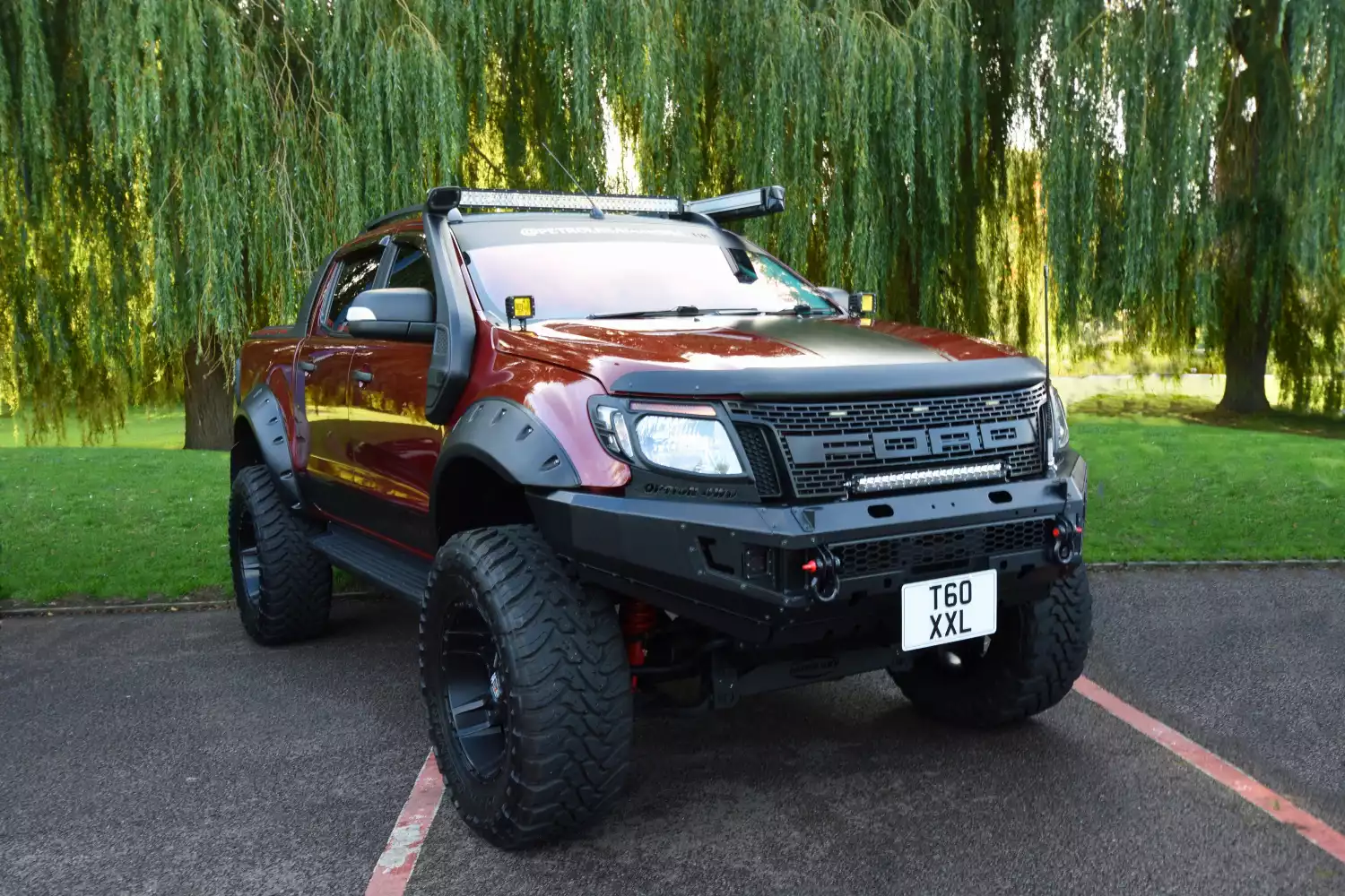 Ford Ranger organizer for road trip