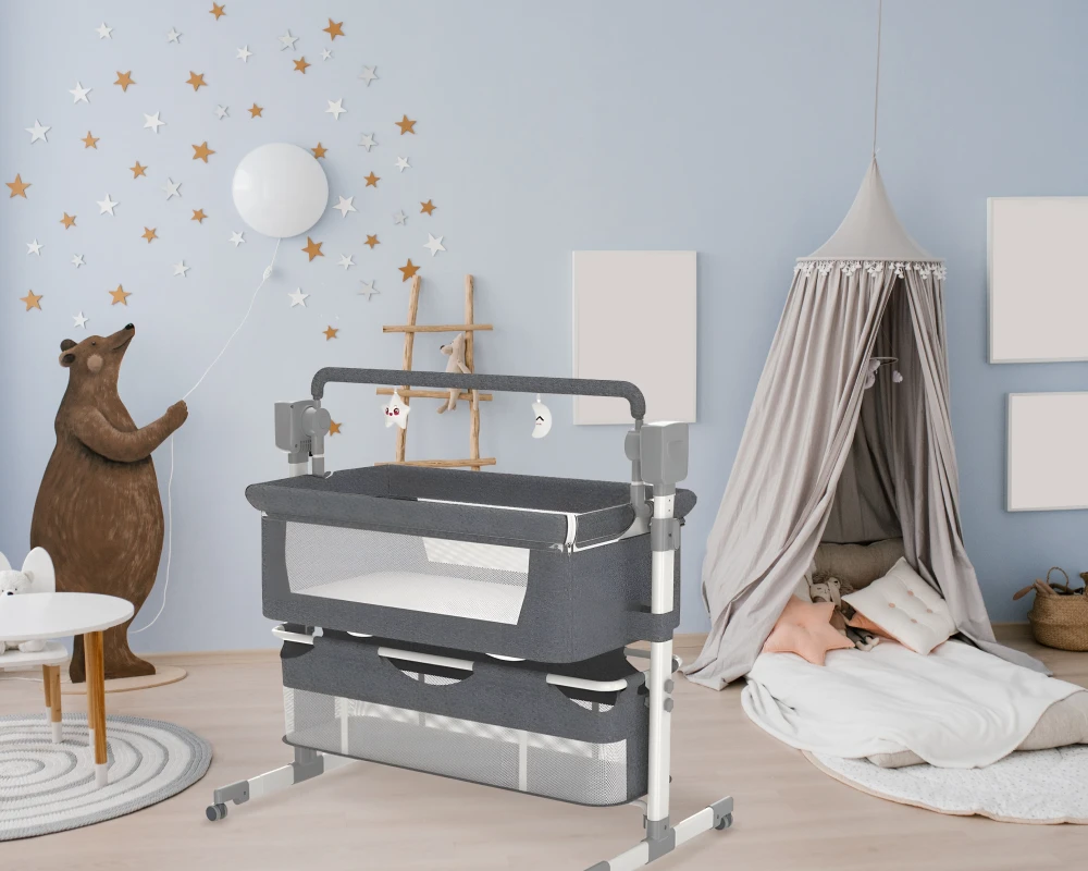 rocking bassinet cradle